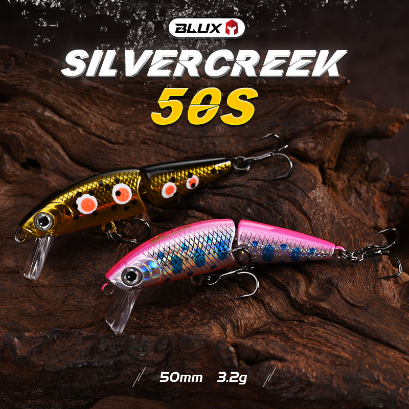 BLUX DR. Minnow Joint 50S Swim - Fishing Lure Spinnerbait recension och pris