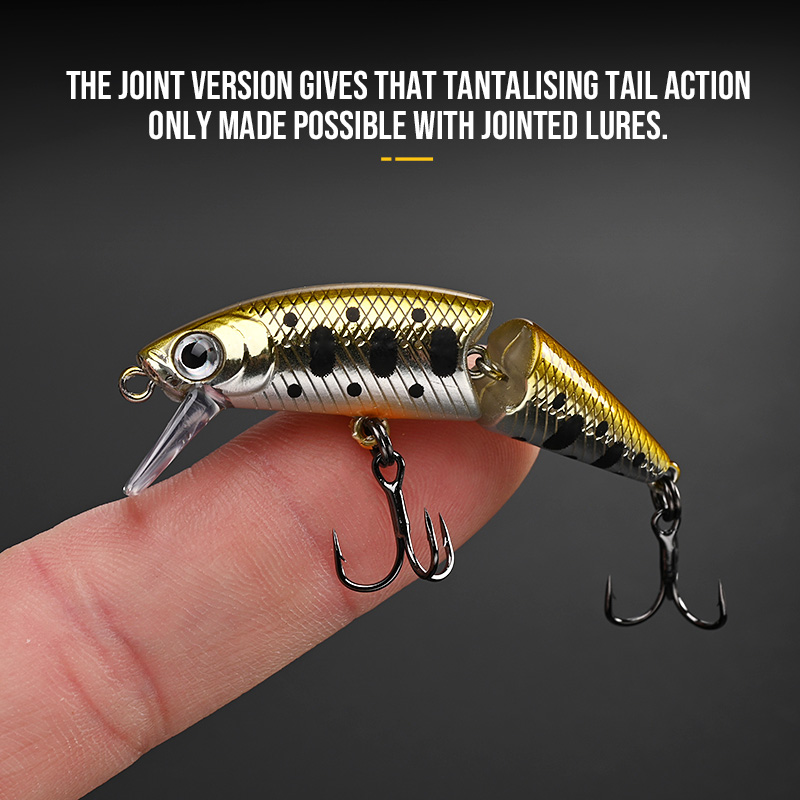 BLUX DR. Minnow Joint 50S Swim - Fishing Lure Spinnerbait recension och pris