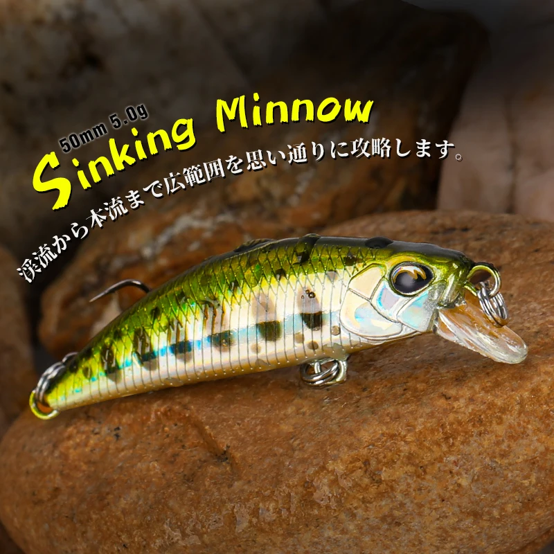 TSURINOYA Sinking Minnow Mini  - Fishing Lure Crankbait recension och pris