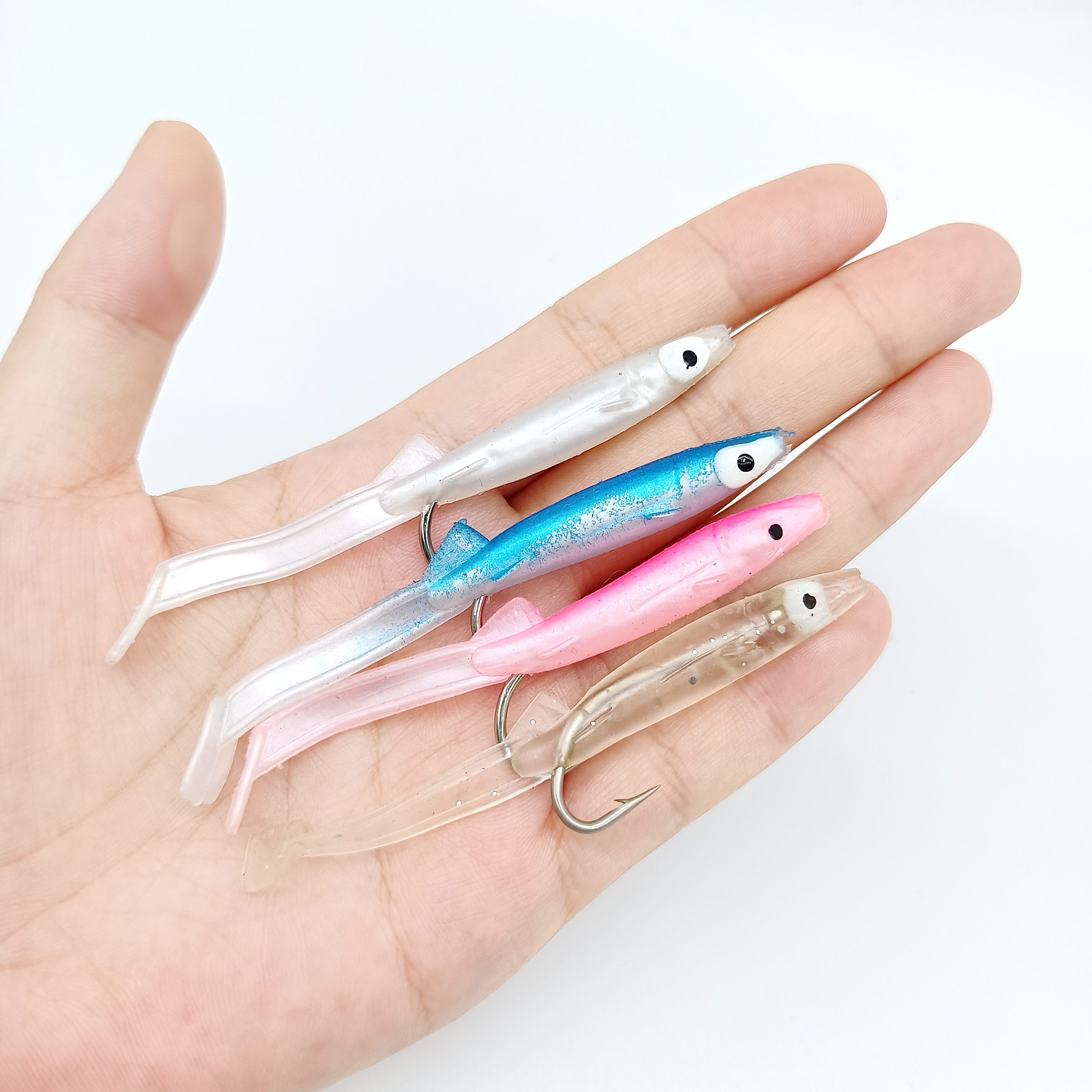 DUODUOYU 5PCS  Eel Soft Plasti - Fishing Lure Soft Plastic recension och pris