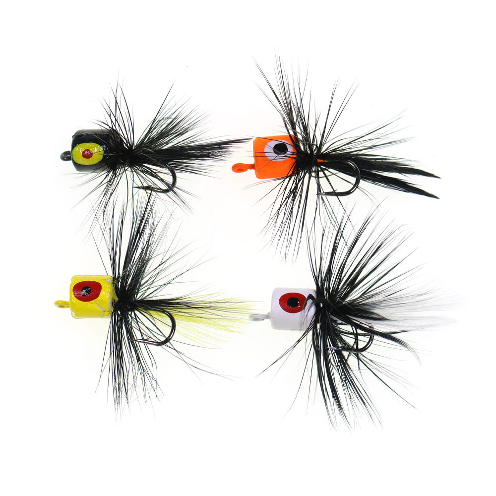 4pcs Size #10 Bass Panfish Pop - Fishing Lure Popper recension och pris