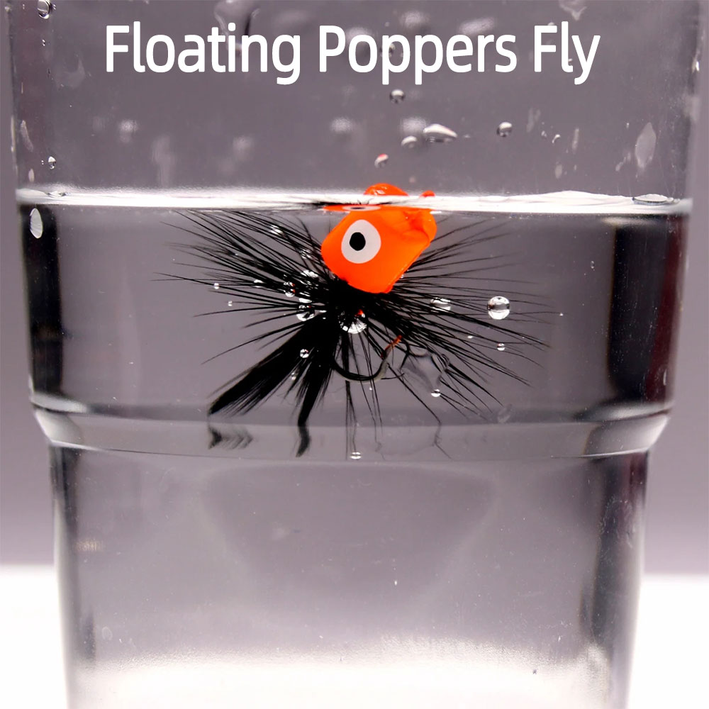 4pcs Size #10 Bass Panfish Pop - Fishing Lure Popper recension och pris