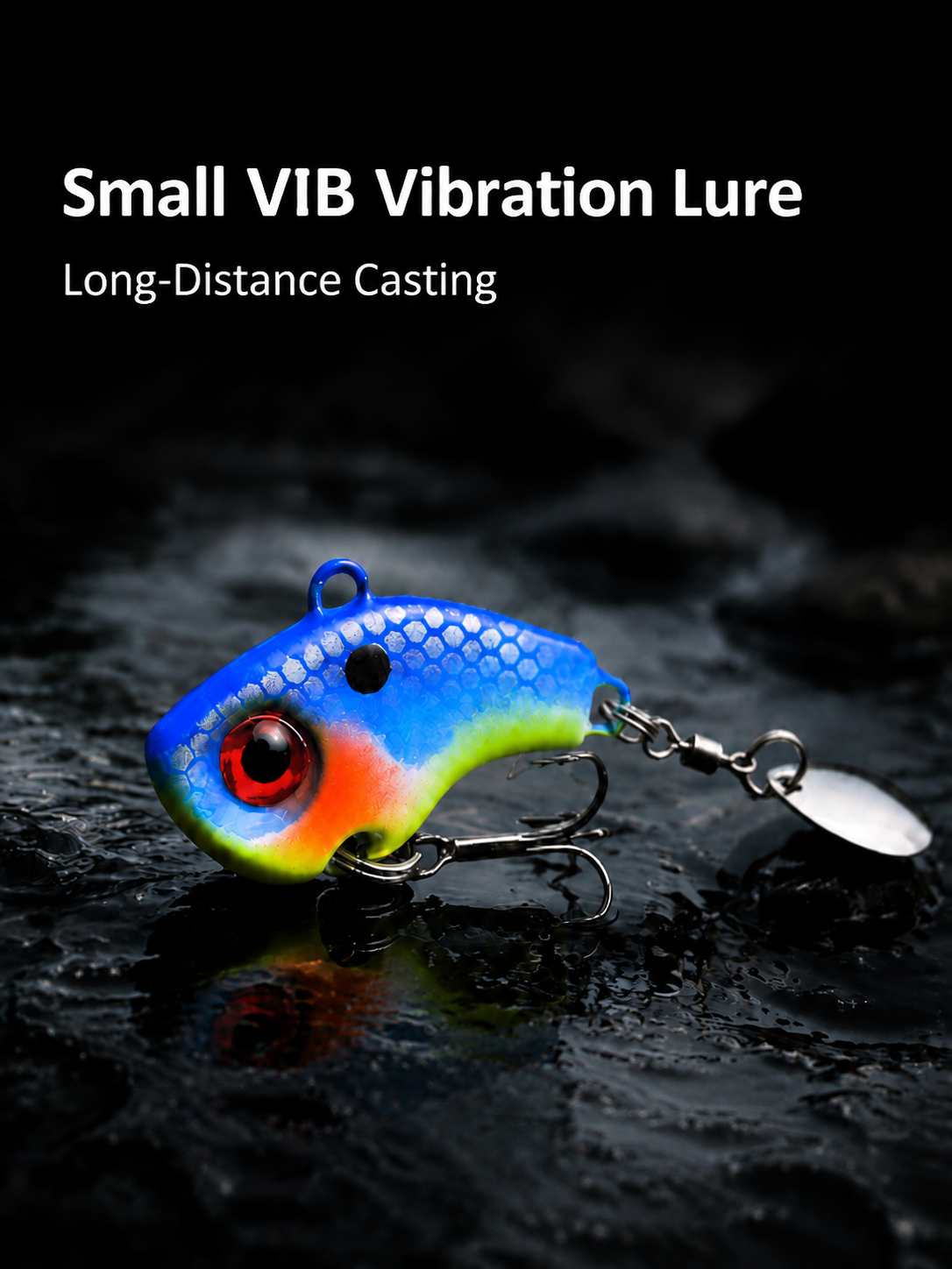 Hopeblaze 5pcs vibrating VIB f - Fishing Lure Swimbait recension och pris